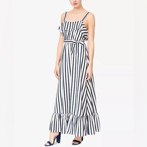 NWT Betsy Johnson Stripped Maxi Dress size 4